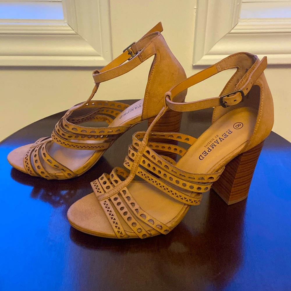Sirens tan high heels